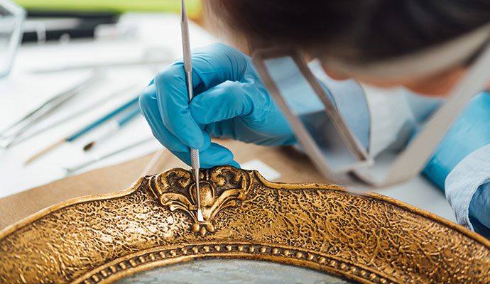 Antique restoration