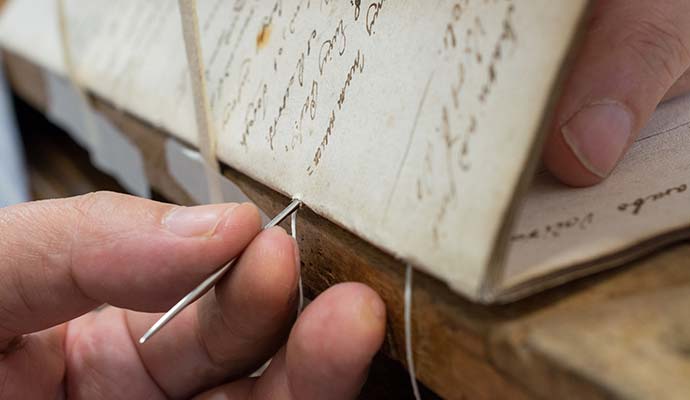 Professional document restoration service